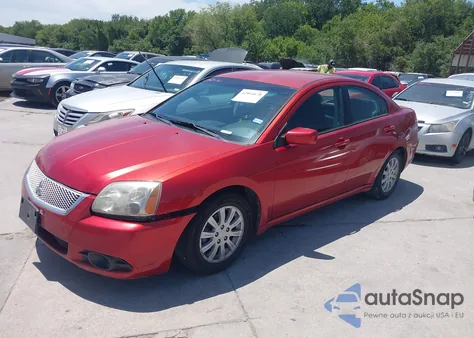 2012 Mitsubishi Galant Fe z USA, uszkodzony, nr VIN 4A32B2FF0CE010896